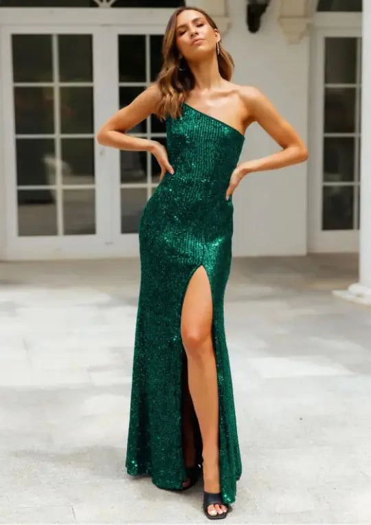 Glam Sequin Women's Dress