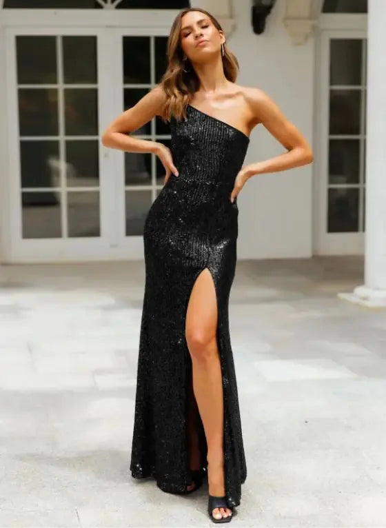 Glam Sequin Women's Dress
